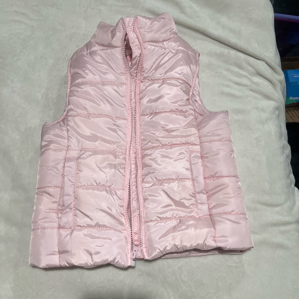 Birch & Stone Puffer Vest pink for Girls Size 8